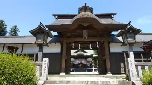 常陸二ノ宮　静神社の山門・神門