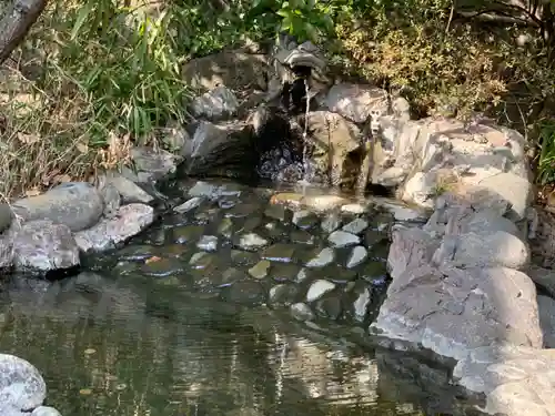 武州柿生琴平神社の庭園