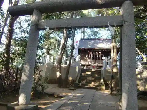 浅間神社の鳥居