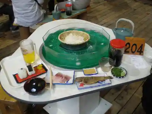 枚聞神社の食事