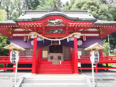 八幡神社の本殿・本堂