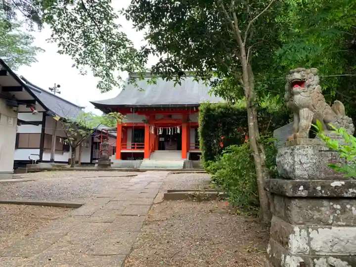 白幡神社の本殿・本堂