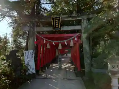 田村神社の鳥居