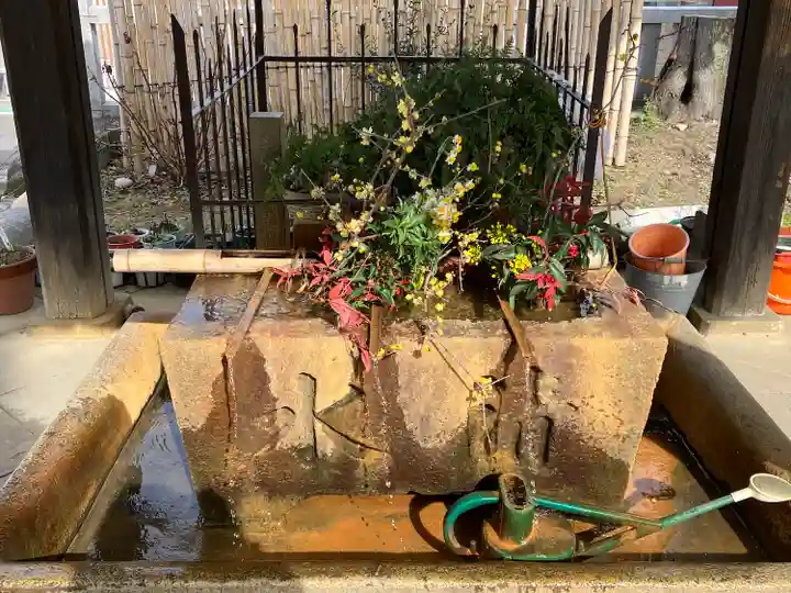 石刀神社の手水舎