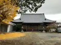 初冬の長光寺本堂