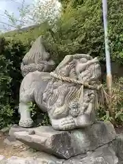 森・深江・青木 総氏神　稲荷神社の狛犬