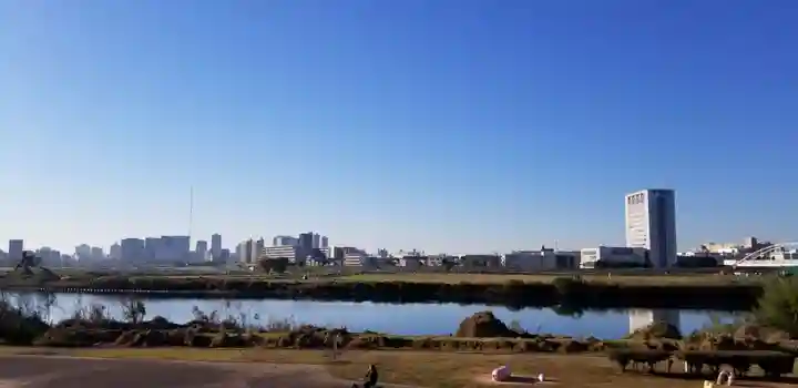 東八幡神社の景色