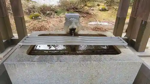 上杉神社の手水舎