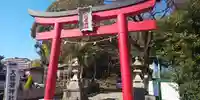 大稲荷神社の鳥居