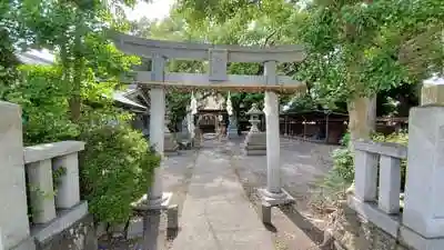 栄田神社の鳥居