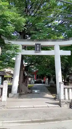 戸部杉山神社の鳥居