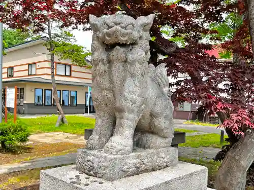 空知神社の狛犬