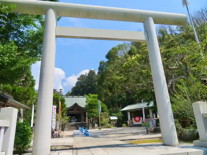 天津神明宮の鳥居