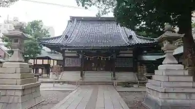 安江八幡宮（金沢水天宮）の本殿・本堂