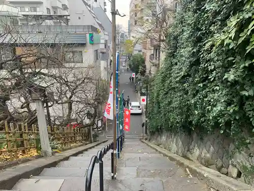 湯島天満宮の景色