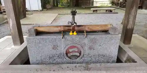 川勾神社の手水舎