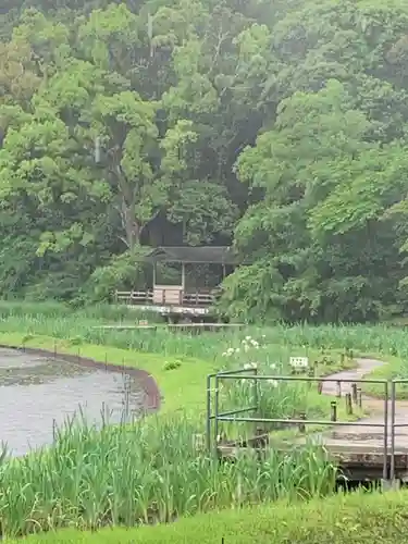 伊勢神宮外宮（豊受大神宮）の庭園