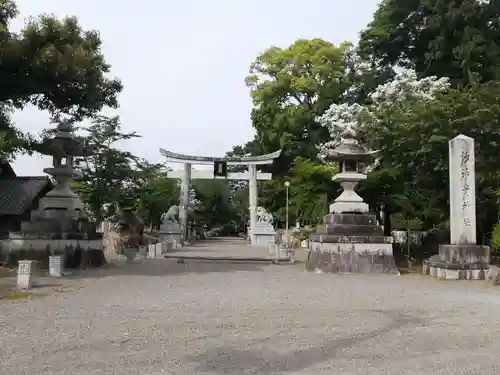 沙沙貴神社の鳥居