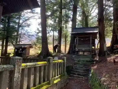山家神社の末社・摂社