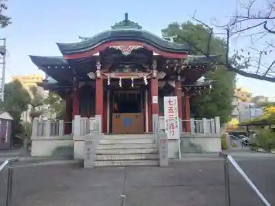 木場 洲﨑神社の本殿・本堂