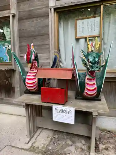 穂高神社奥宮の神楽