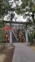 穴八幡宮の鳥居