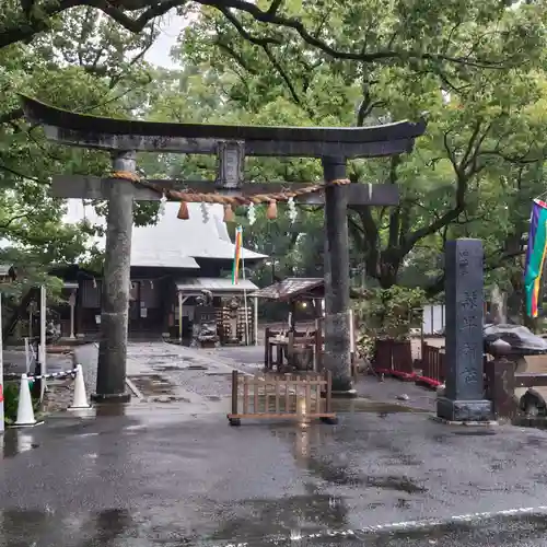 諫早神社（九州総守護  四面宮）の鳥居