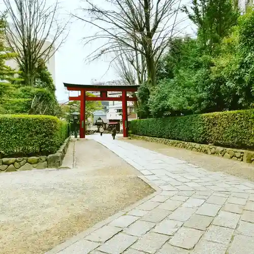 根津神社の鳥居