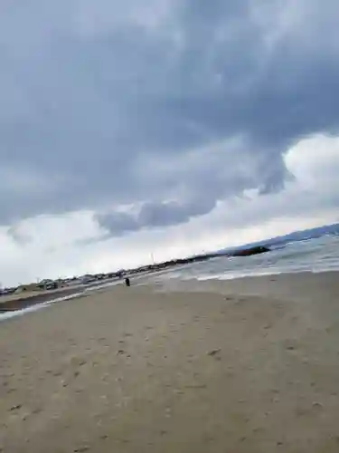 稲佐の浜　弁天島(島根県)