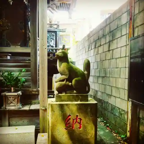 諏訪神社の狛犬