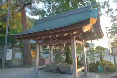 白鬚神社の手水舎