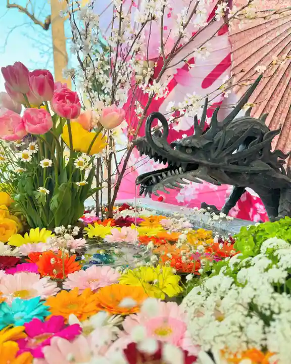 札幌諏訪神社の手水舎