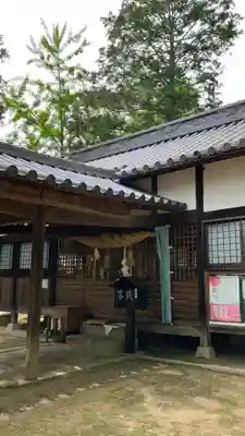 鵜江神社の本殿・本堂