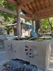 菟足神社の手水