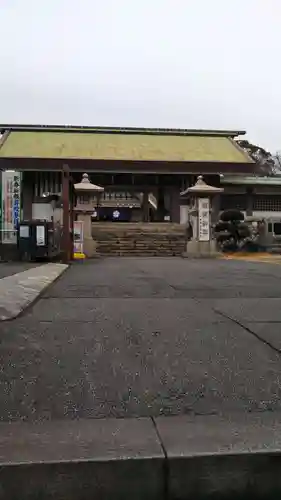 千葉縣護國神社の山門・神門