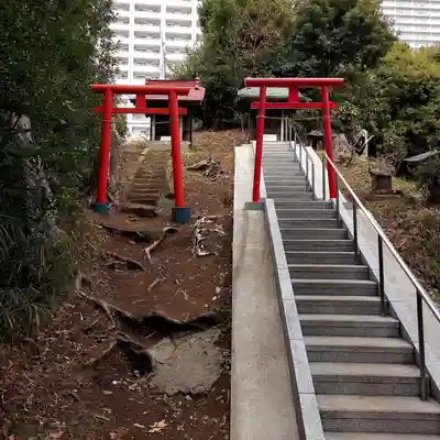 白旗神社（品濃白旗神社）の鳥居