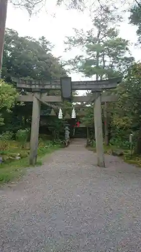 金澤神社の鳥居