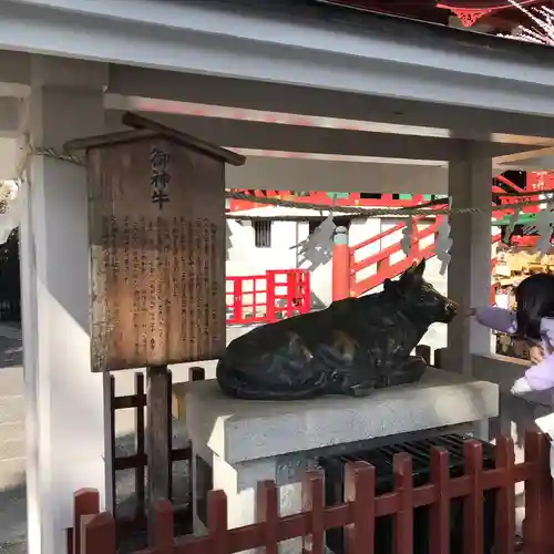 亀戸天神社の狛犬