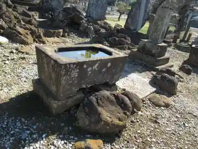 東金野井 天神社の手水舎