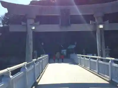 八百富神社の鳥居