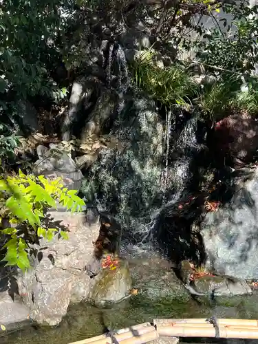 川越熊野神社の庭園