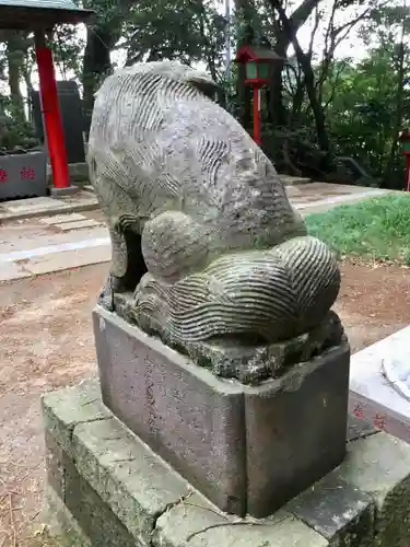 戸隠神社の狛犬