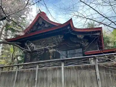 長者山新羅神社の本殿・本堂