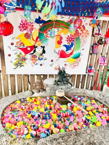 別小江神社の手水舎