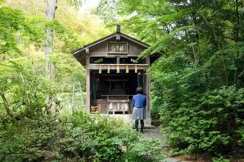 青葉神社の本殿・本堂