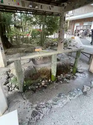 猿田彦神社の手水舎