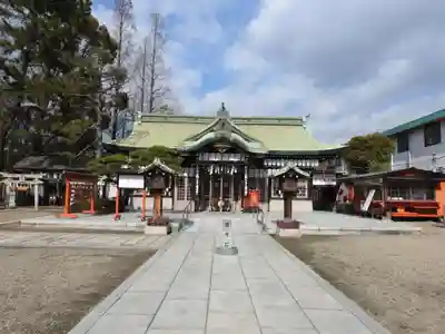 阿部野神社の本殿・本堂