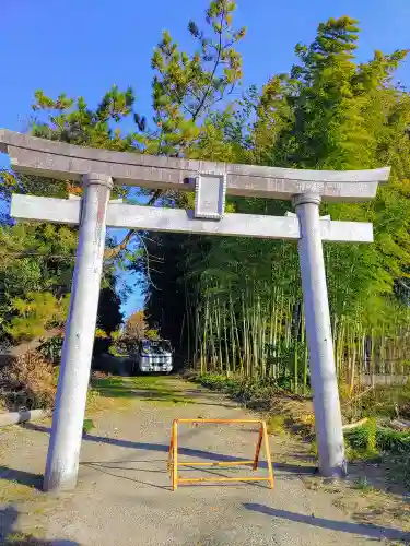 八劔神社の鳥居