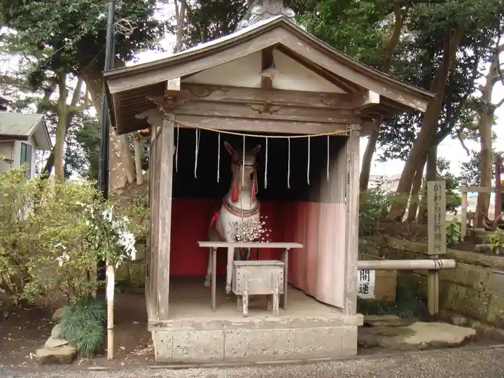 酒列磯前神社の像
