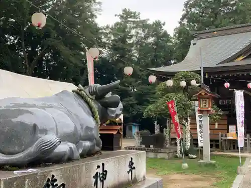 大生郷天満宮の像